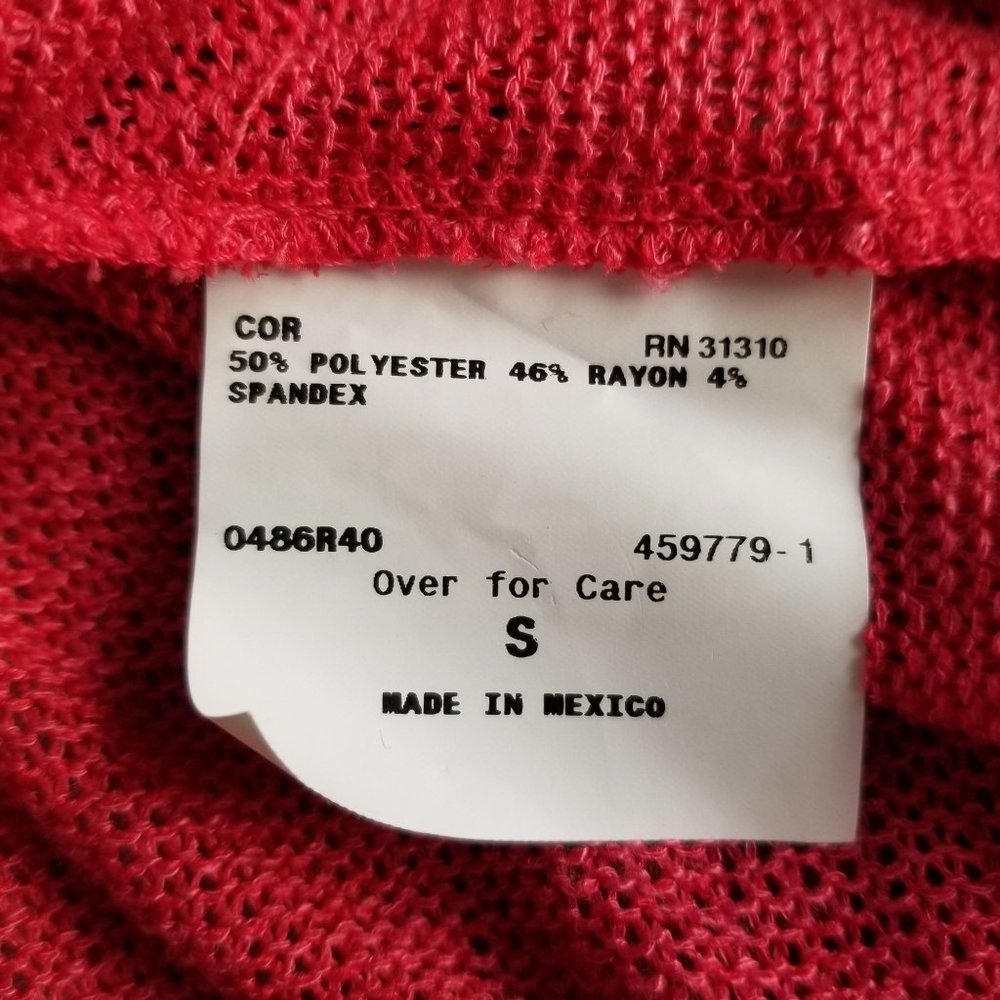 AGB Women's Coral Cardigan Size Small - Picture 5 of 6